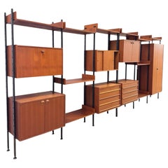 IMB Librería modular Serie Selex Modernismo de diseño de los años 60