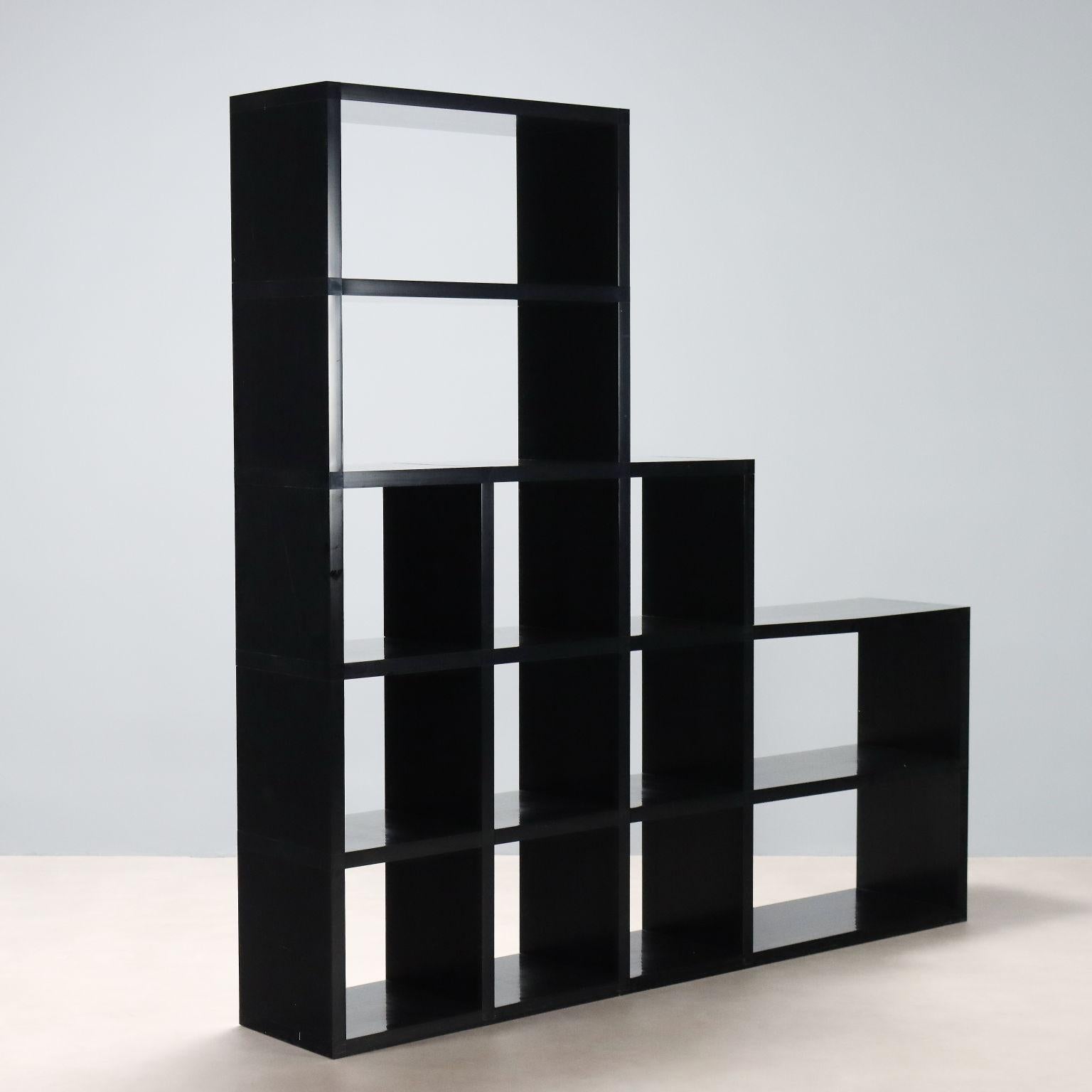 Libreria modulare Kartell di Giulio Polvara anni 60-70 in vendita 1