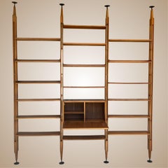 Libreria modulare LB7 di Franco Albini, anni '50/'60, Italia
