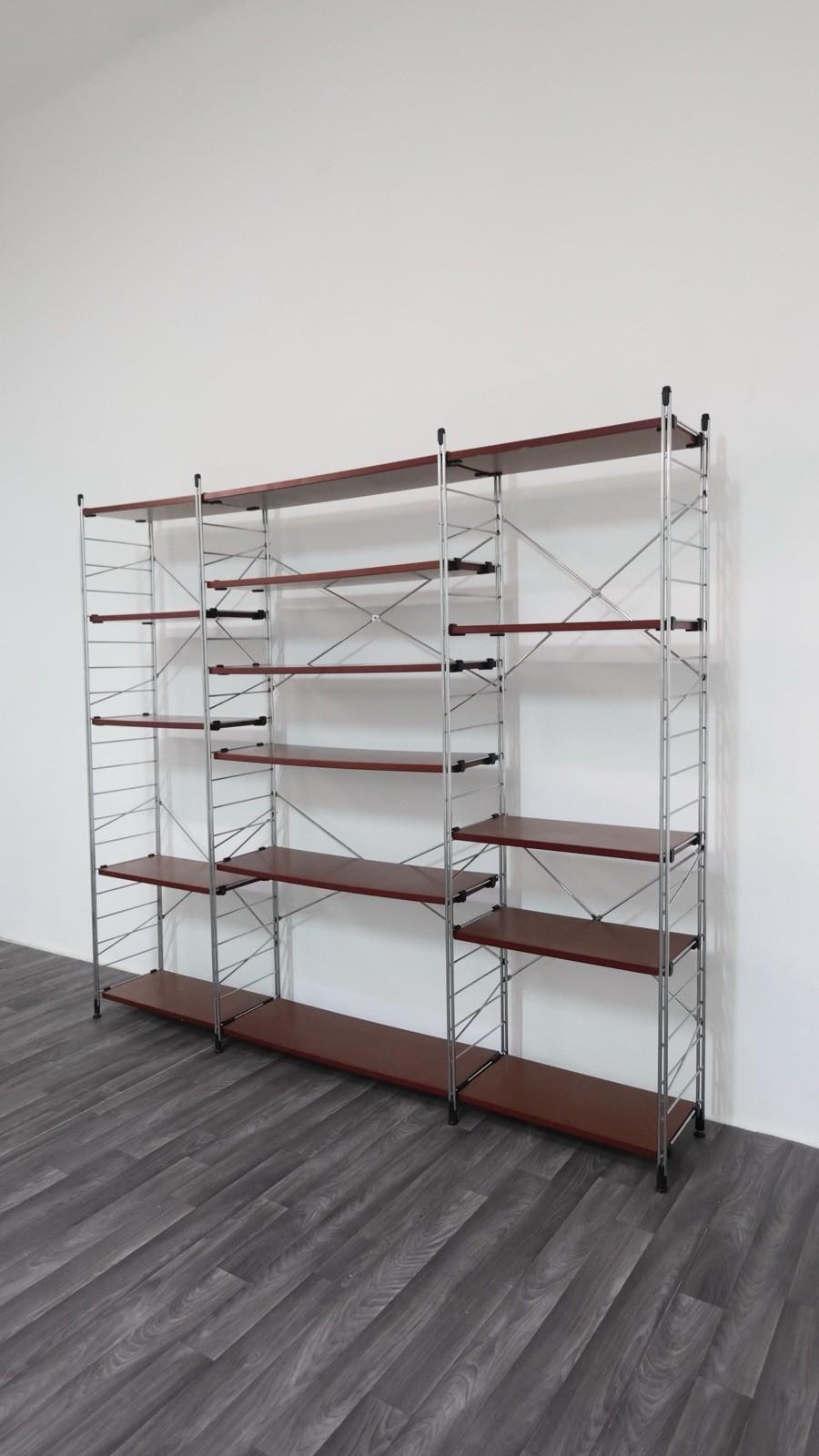 Libreria Modulare String System Anni '80 Design Modernariato in vendita 7