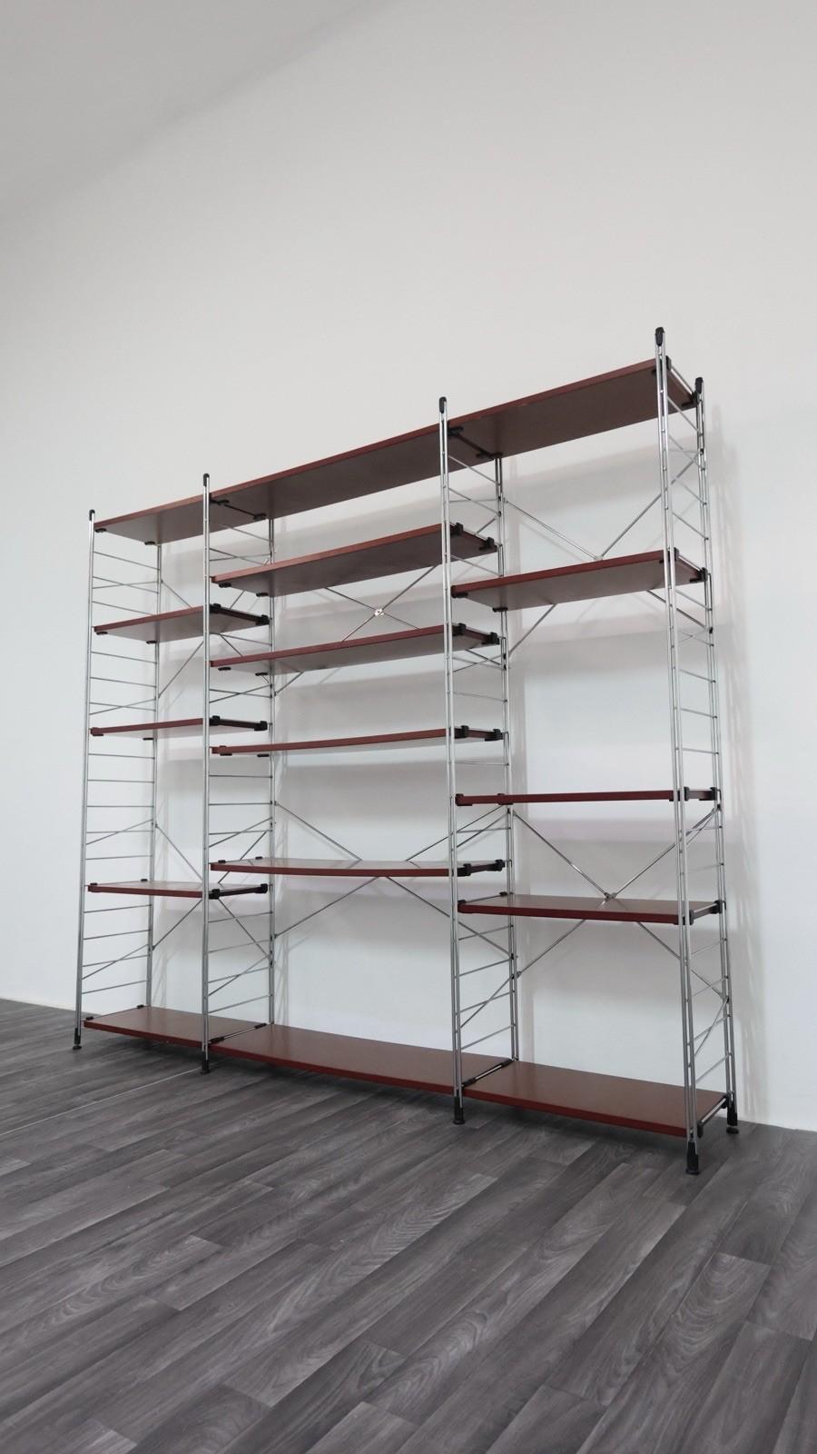 Libreria Modulare String System Anni '80 Design Modernariato in vendita 8