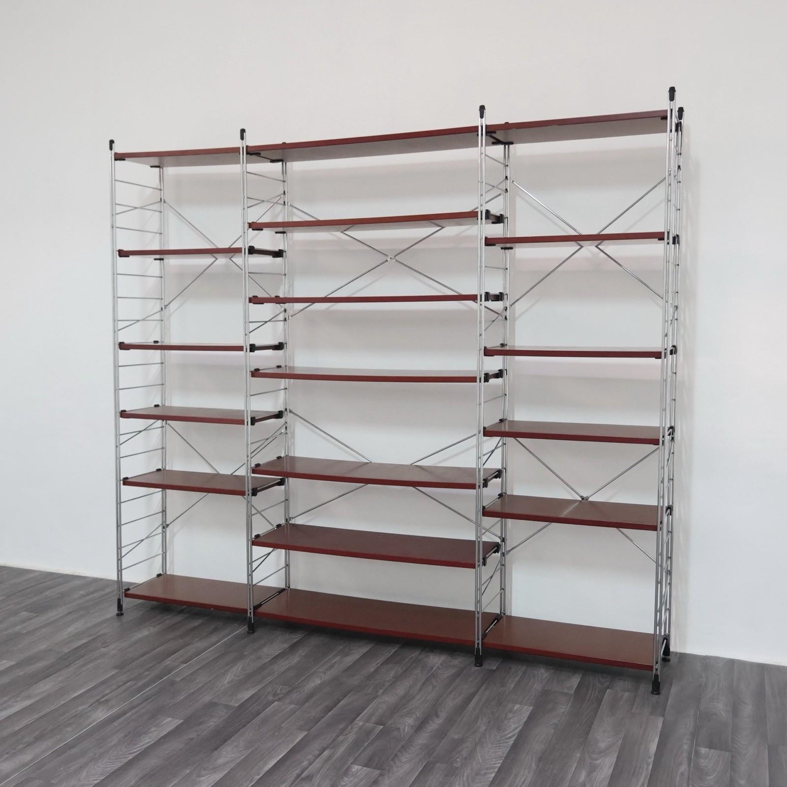 Libreria Modulare String System Anni '80 Design Modernariato in vendita 11