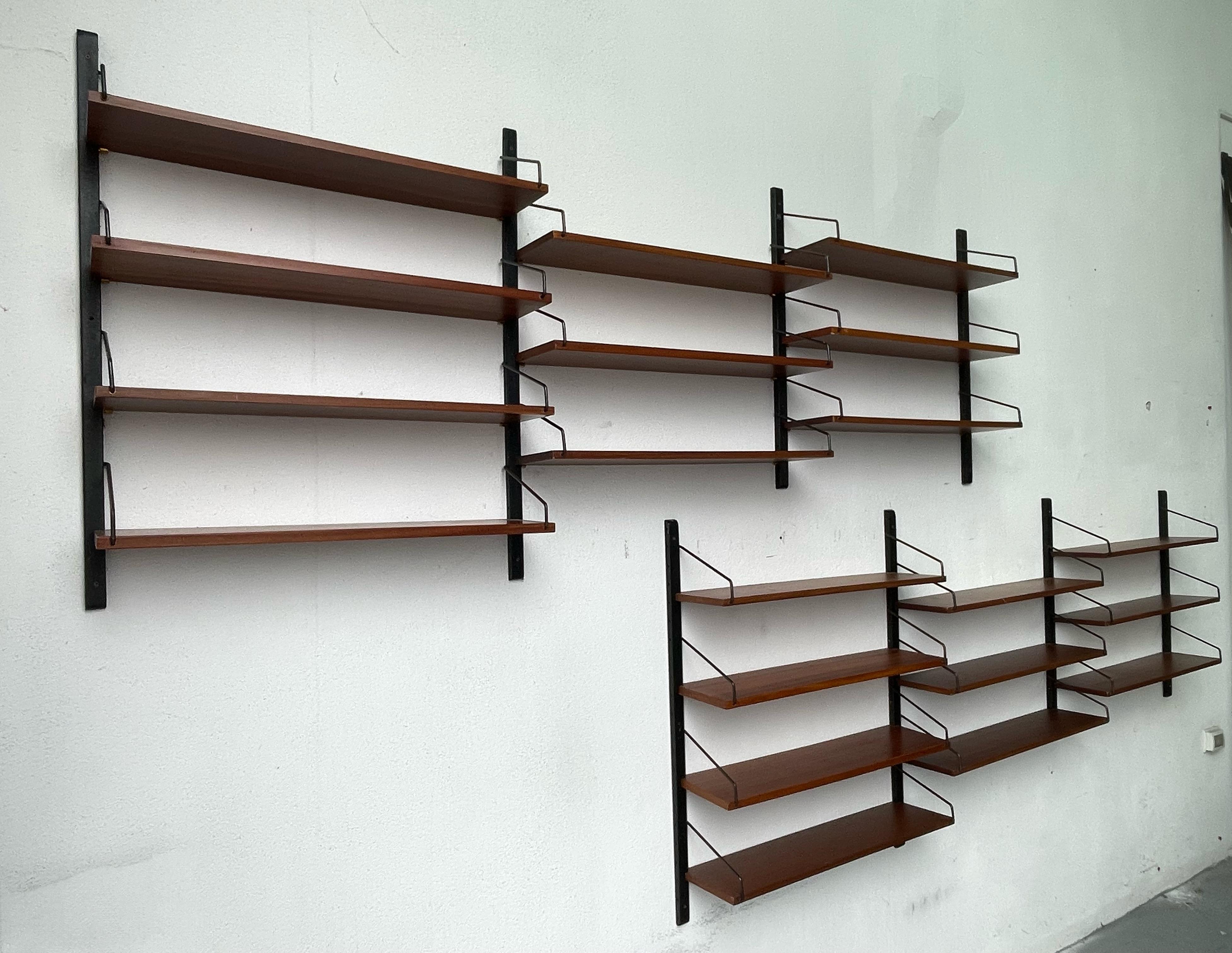 1960s hanging and sectional bookcase For Sale 2