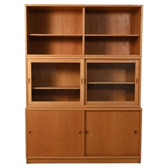 "Øresund" oak bookcase by Borge Mogensen