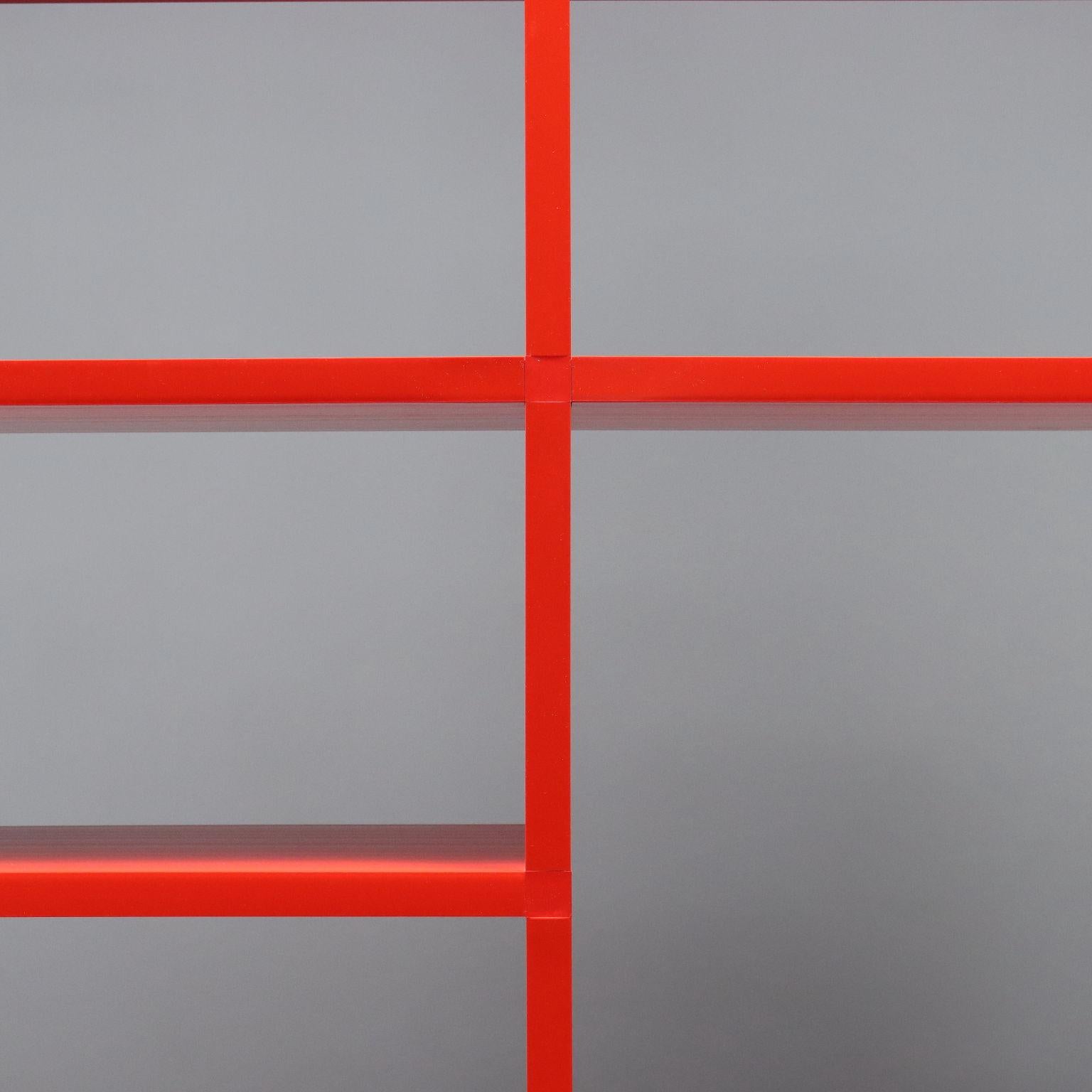 Mid-20th Century Libreria Rossa Kartell di Giulio Polvara anni 60-70 in vendita