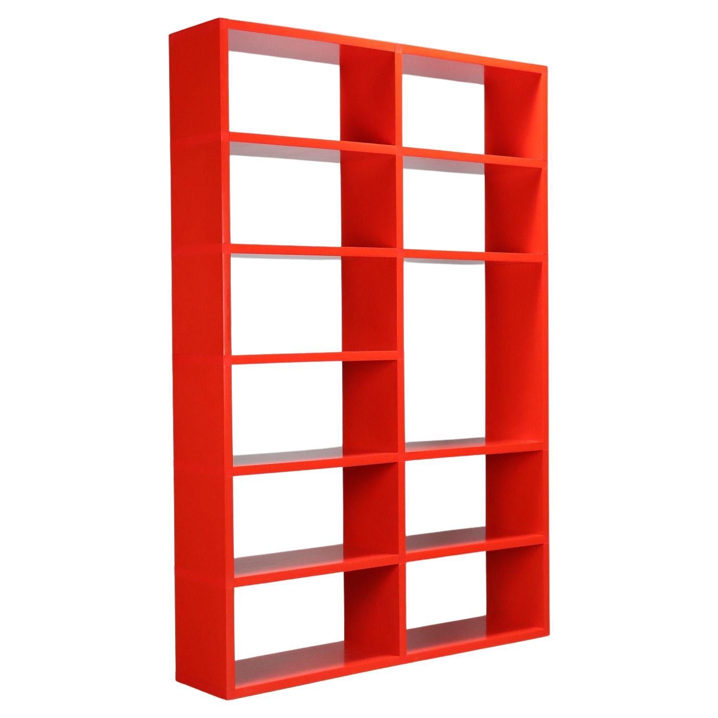 Libreria Rossa Kartell di Giulio Polvara anni 60-70