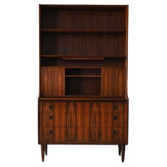 Retro Scandinavian bookcase designed by Albert Hansen