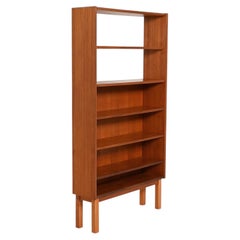 Librería escandinava de teca, de los años 60