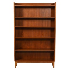 Scandinavian teak bookcase by Ferdinand Lundquist, 1960s