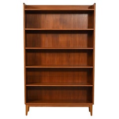 Scandinavian teak bookcase by Ferdinand Lundquist, 1960s