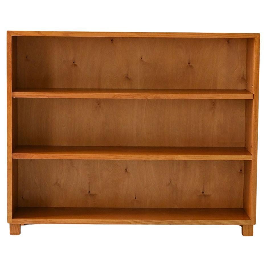 Bibliothèque en orme scandinave vintage des années 40/50 en vente