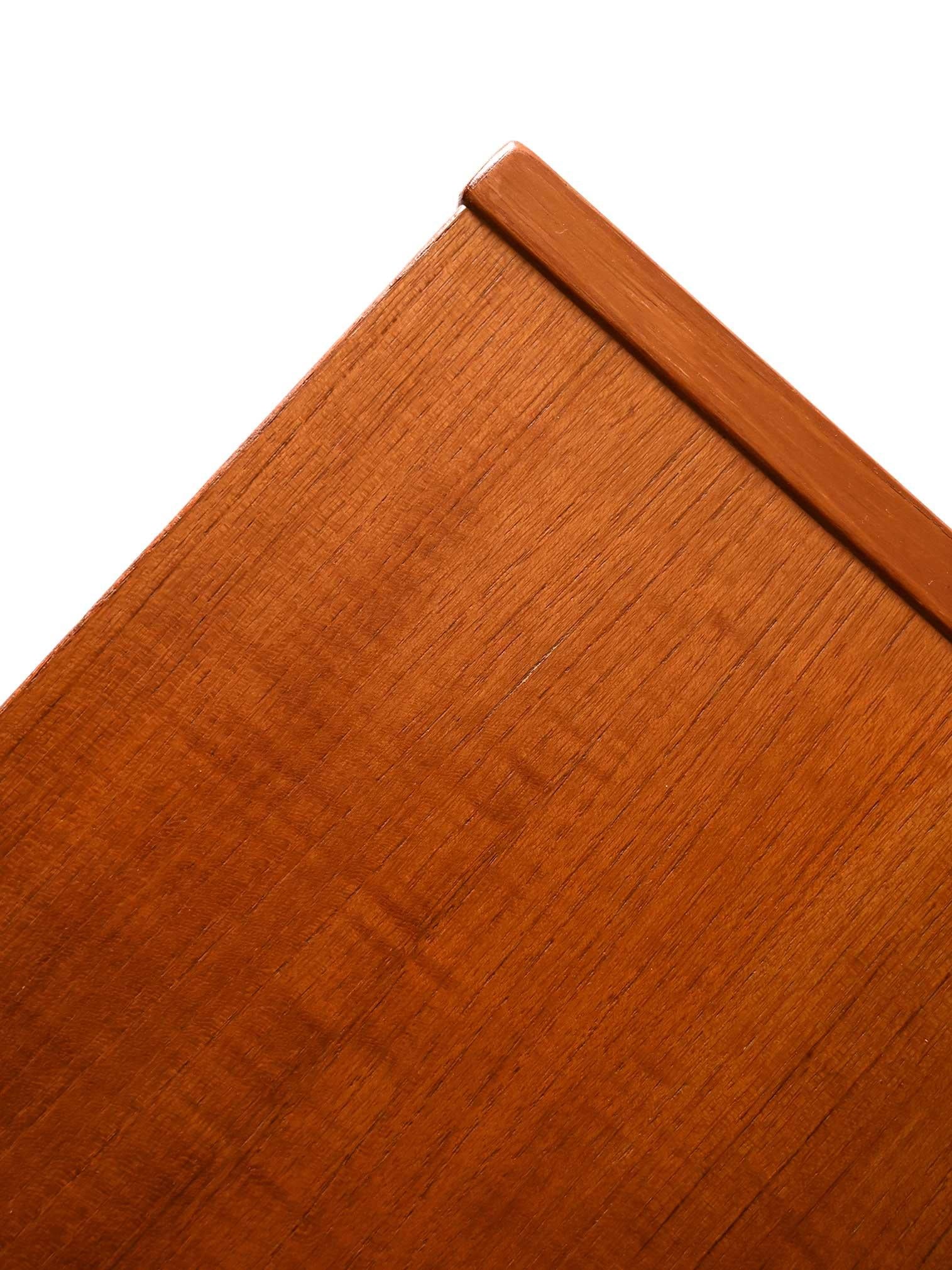 Libreria scandinava vintage anni ’60 con cassetti Bon état - En vente à Brescia, IT