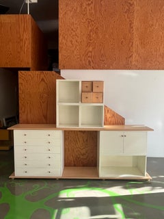 Libreria, sideboard in legno design by Antonia Astoria de Ponti e Enzo Mari