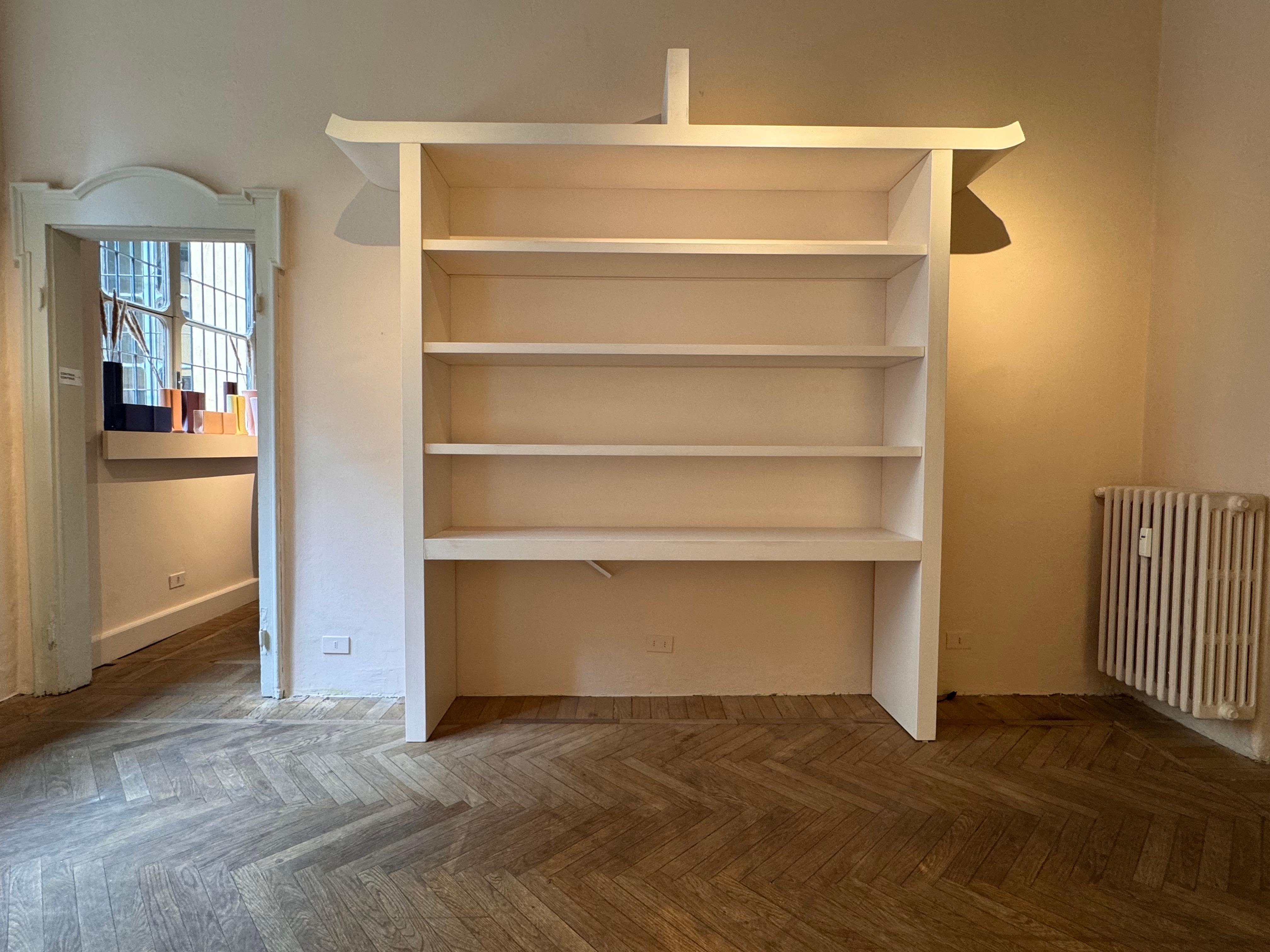 Italian Bibliothèque spéciale, pièce unique, Design by Aldo Cibic en vente