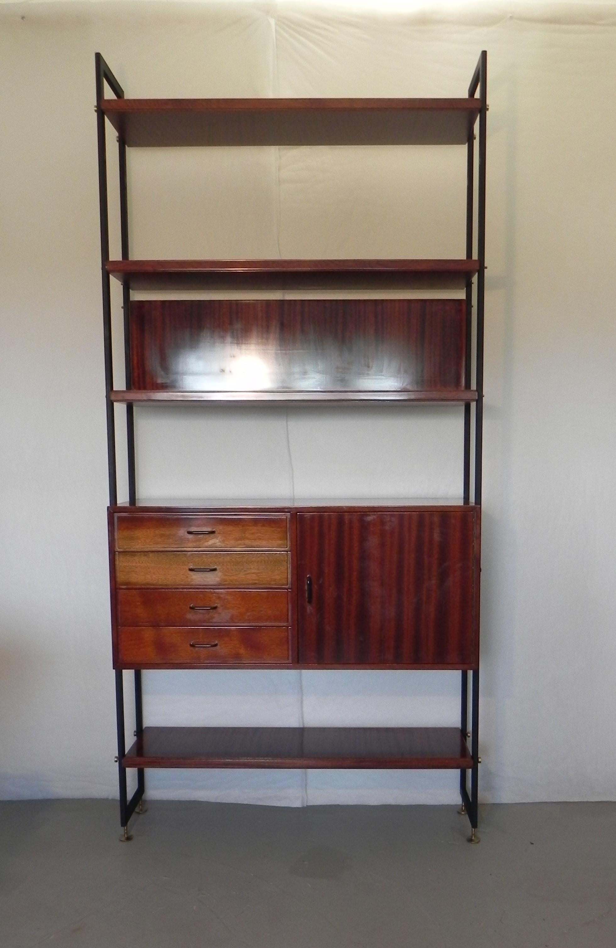 libreria stile Danese, anni 60 in vendita 4