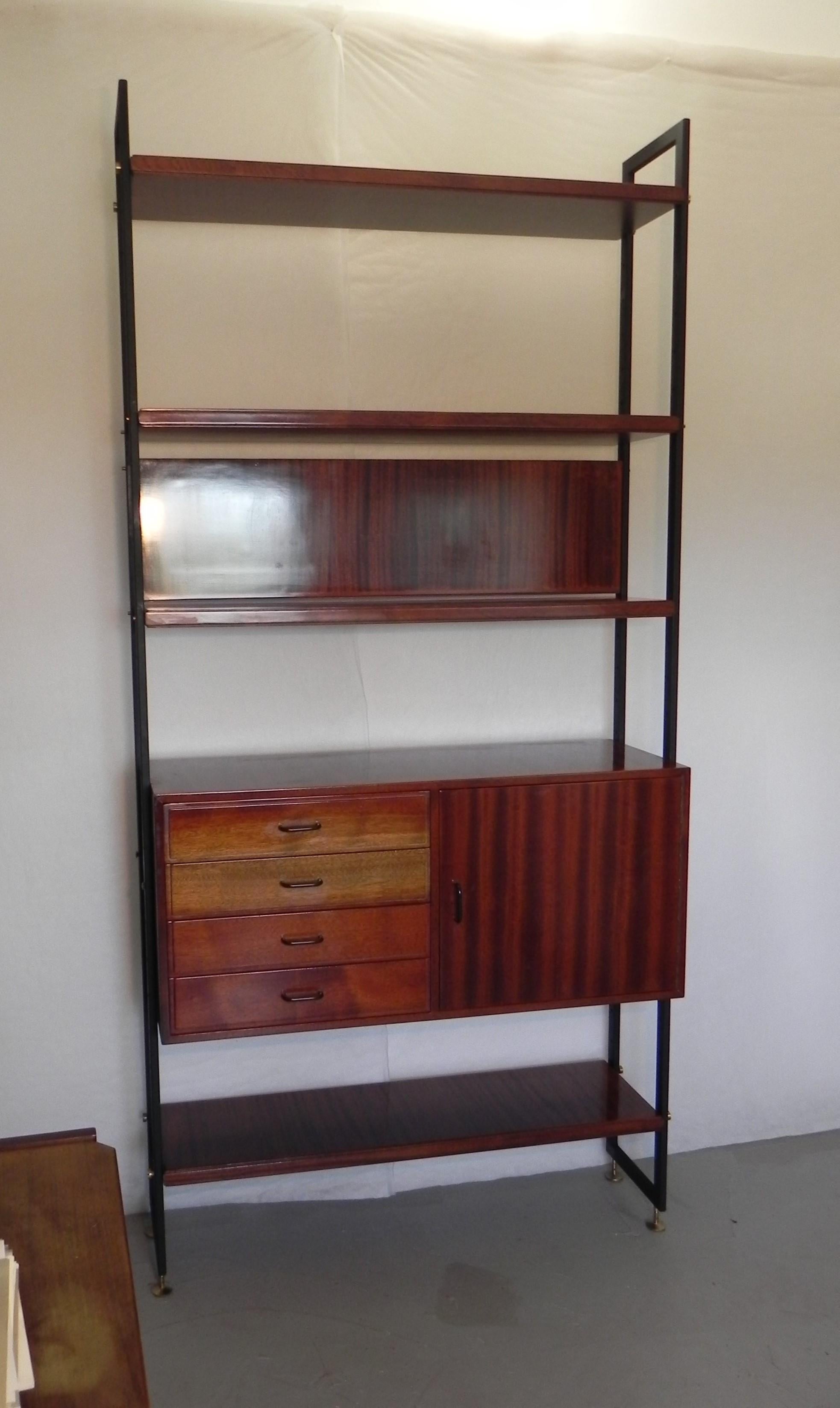 libreria stile Danese, anni 60 in vendita 5