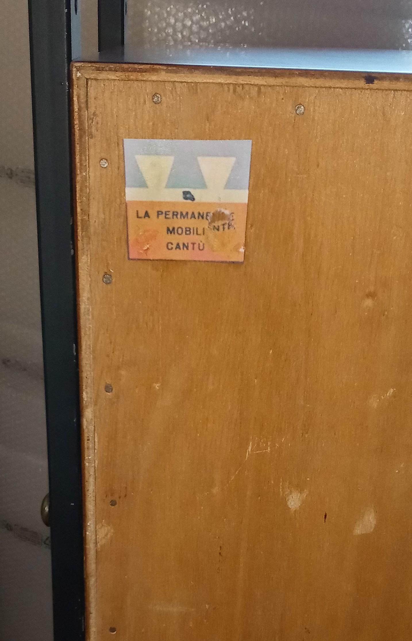 libreria stile Danese, anni 60 in vendita 8