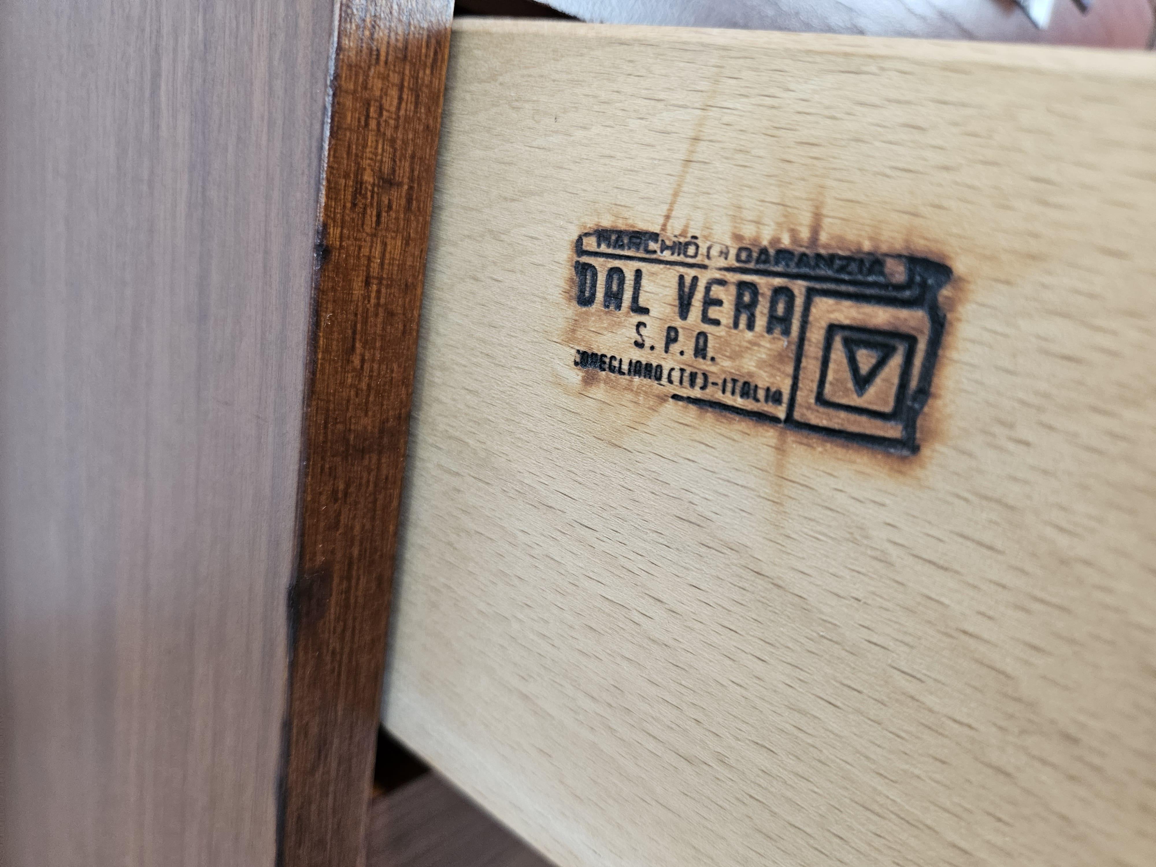 Librería de estilo escandinavo con cajones y estantes de Dal Vera, 1970 en venta 12