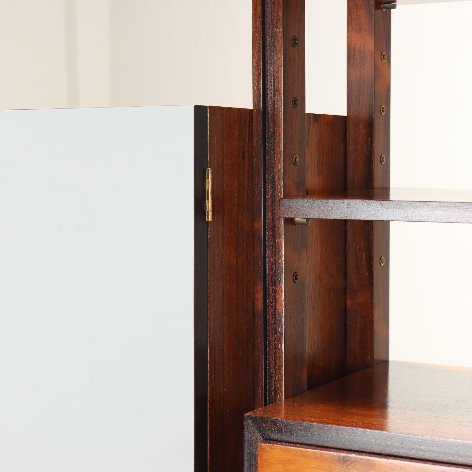 Mid-20th Century Vintage 60s Bookcase For Sale