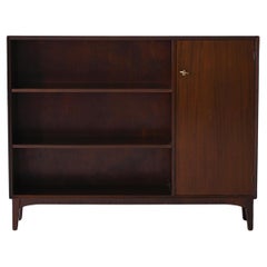 Vintage bookcase with door Vintage bookcase with door