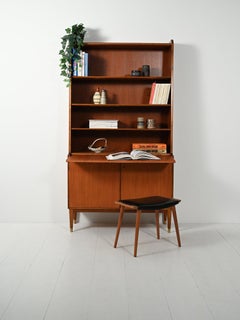 Vintage bookcase by Bodafors with pull-out desk