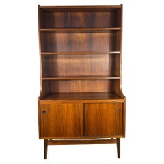 Bibliothèque vintage en bois de rose - Mid-Century Modern Scandinavian Design