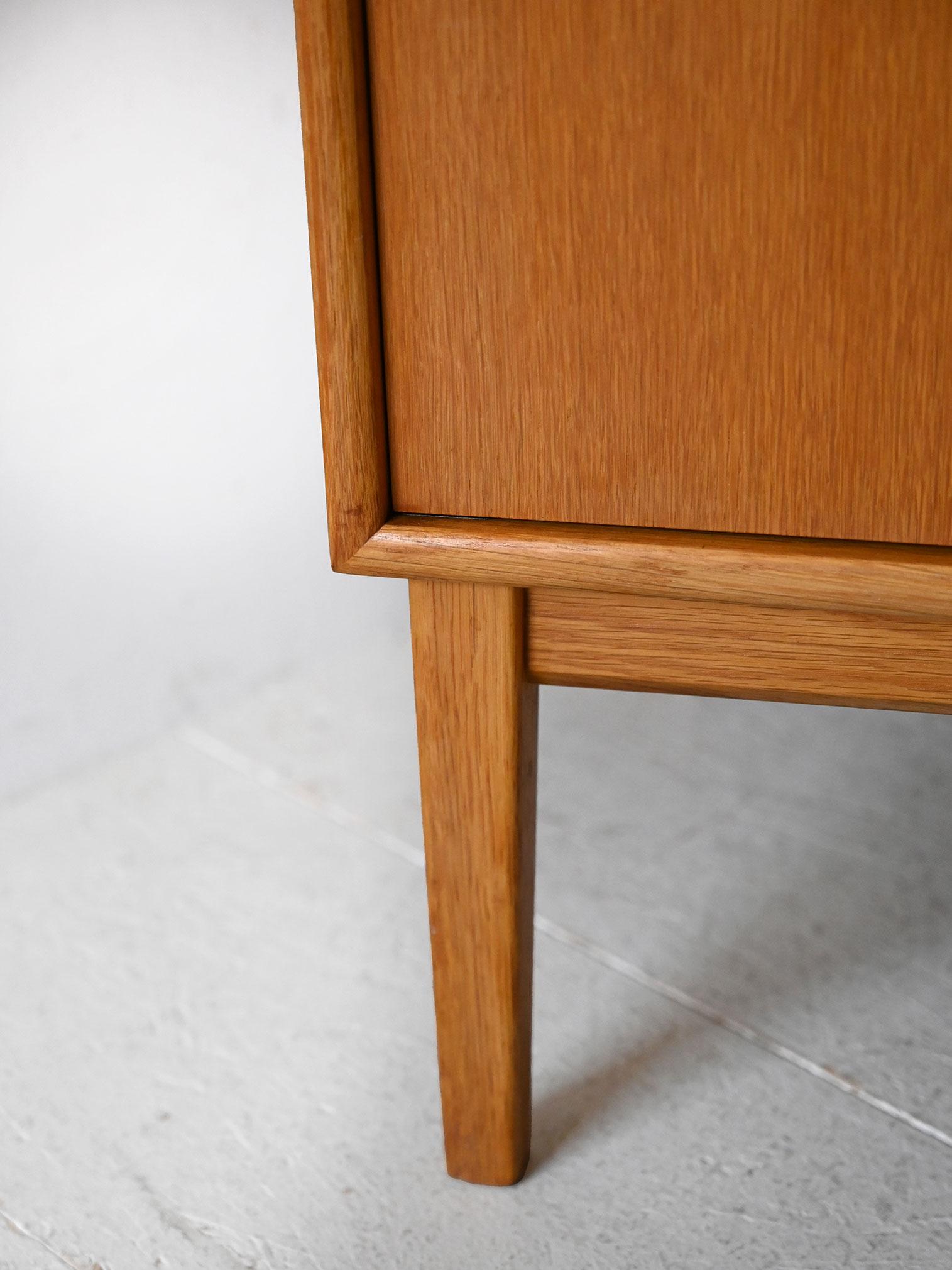Legno Libreria vintage in rovere in vendita