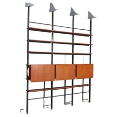 Libreria Vintage Terra Cielo Anni 60