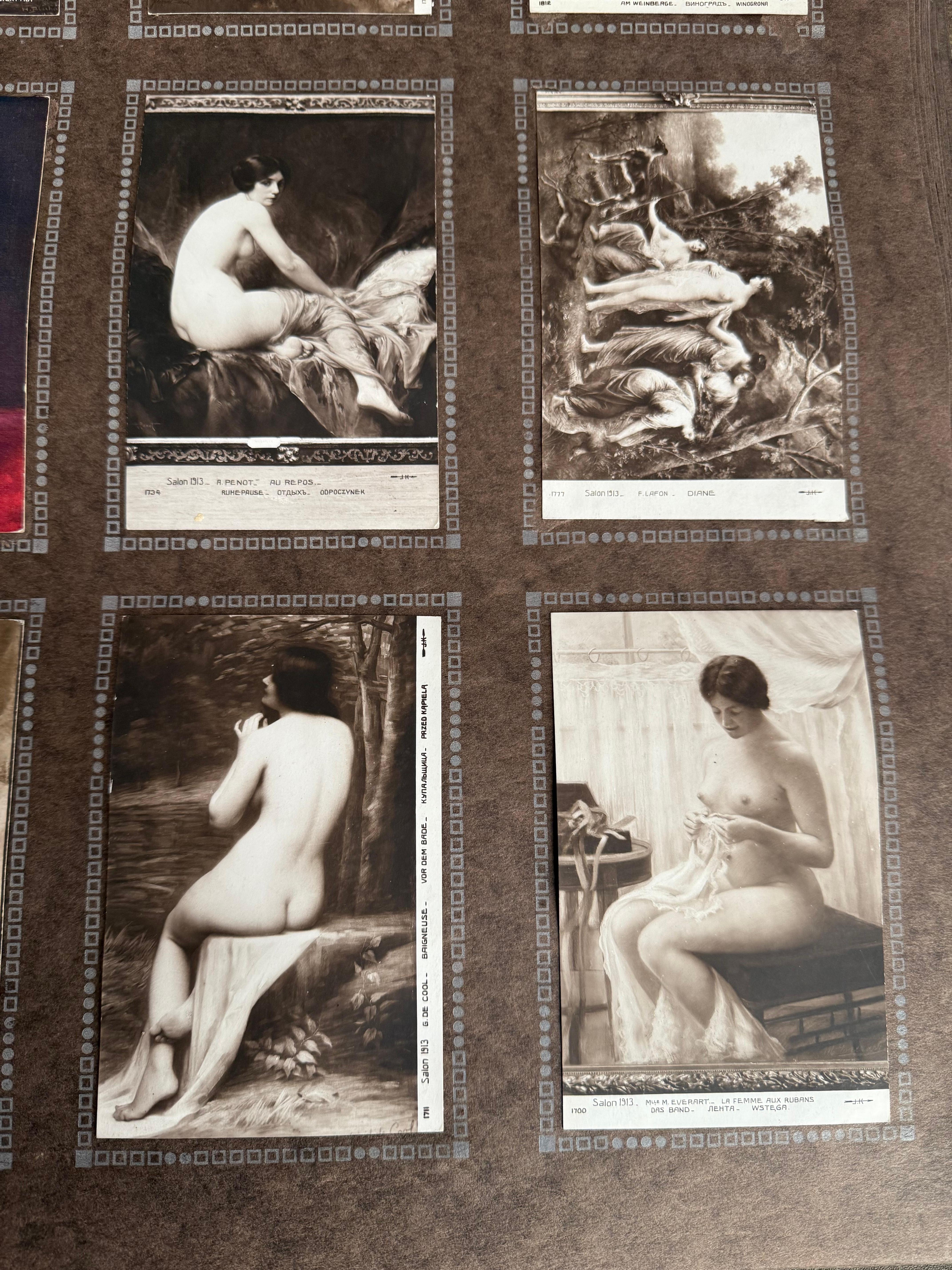Collection de livres anciens de photos et de portraits français du 19e siècle en vente 5