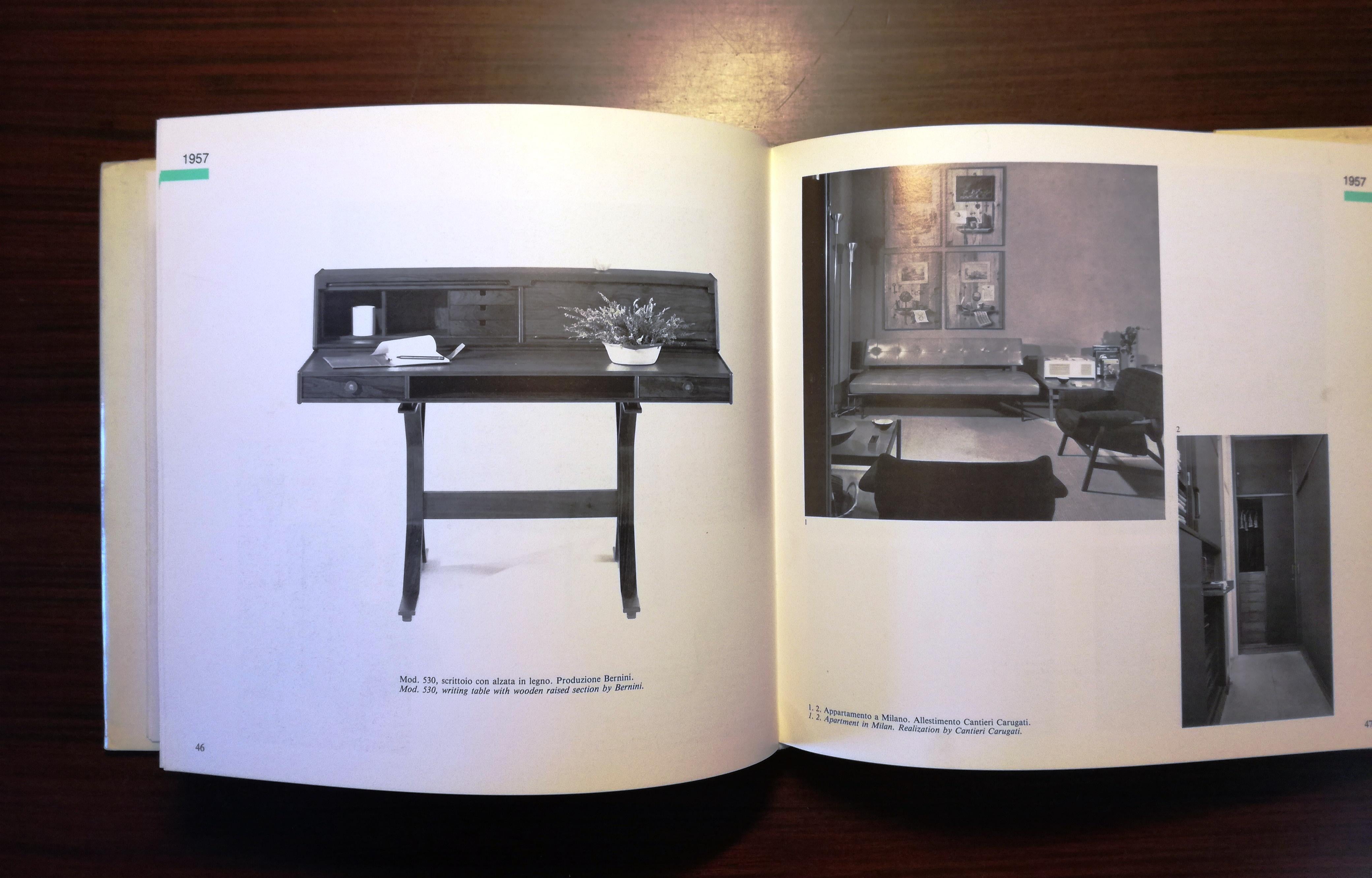 Paper book, G.Frattini, Italian design 1988 For Sale