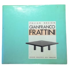 Vintage book, G.Frattini, Italian design 1988
