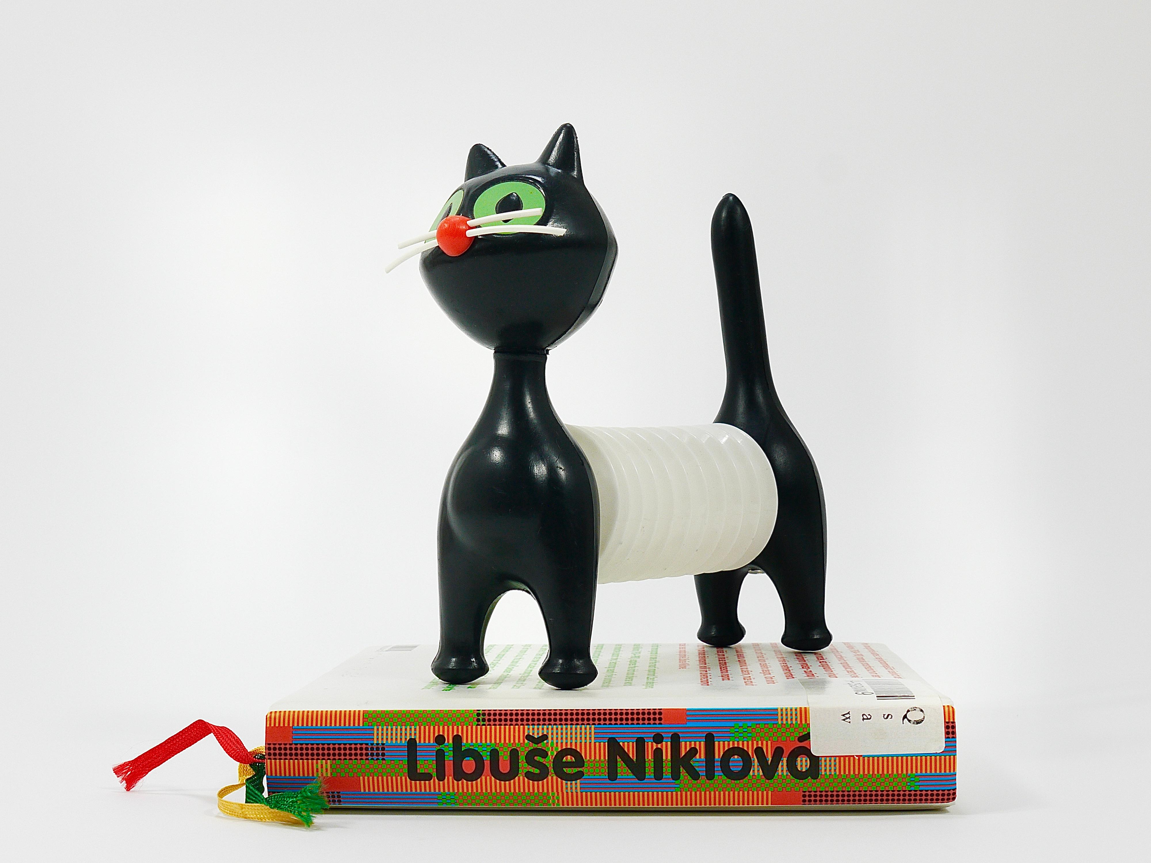 Tchèque Libuse Niklova Accordion Squeaky Toy Cat 