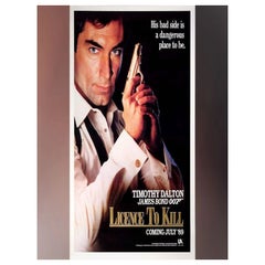 License to Kill, Unframed Poster, 1989