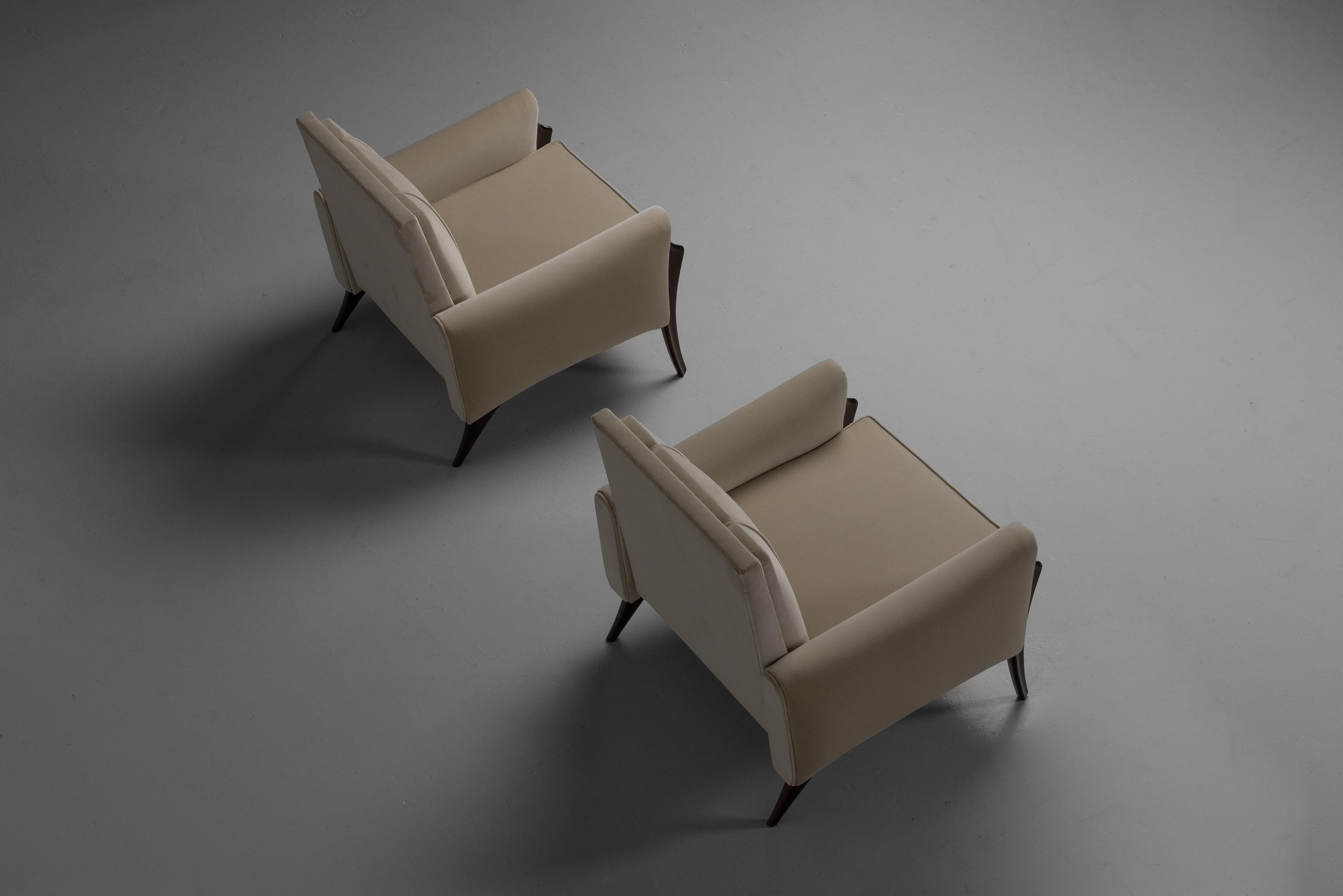 Liceu de Artes e Oficios lounge chairs Brazil 1955 For Sale 7