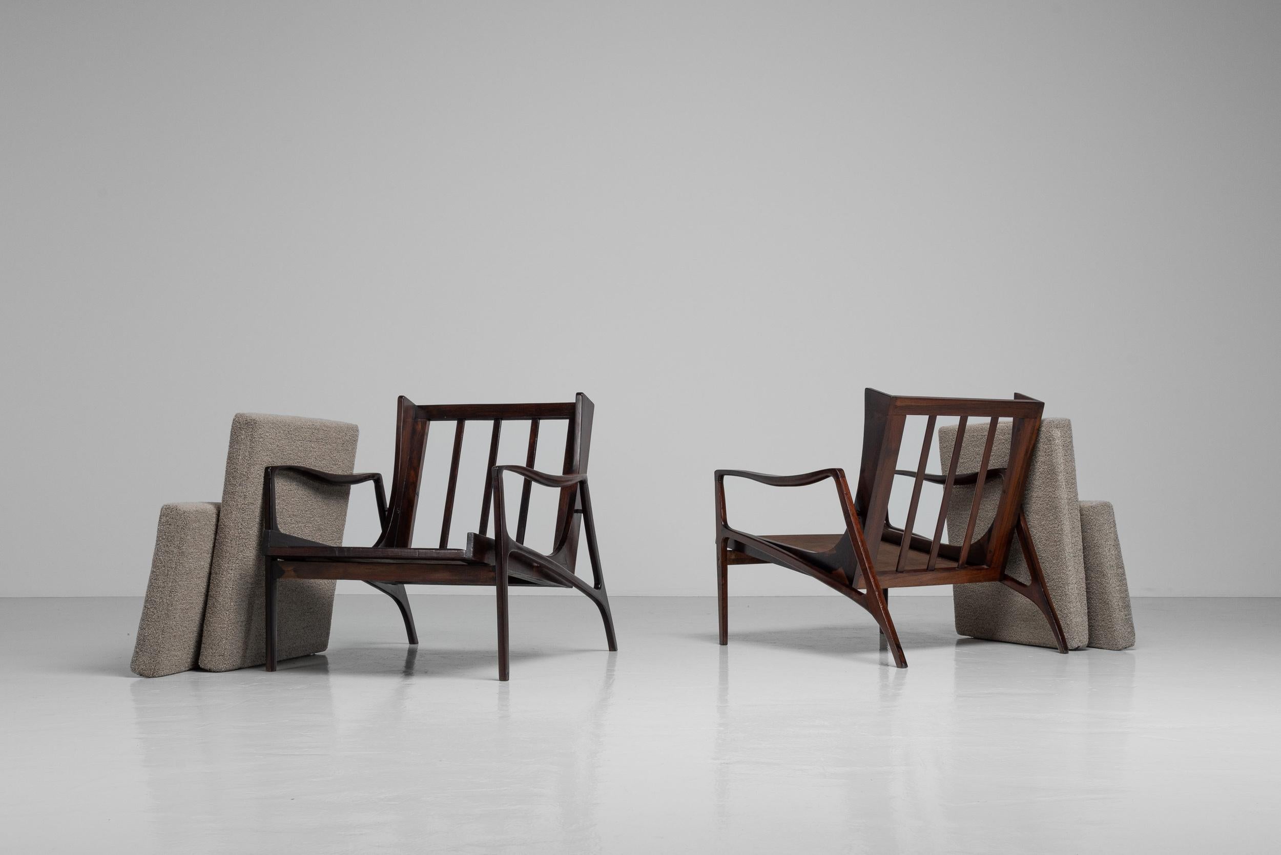 Liceu de Artes e Oficios lounge chairs Brazil 1960 For Sale 8