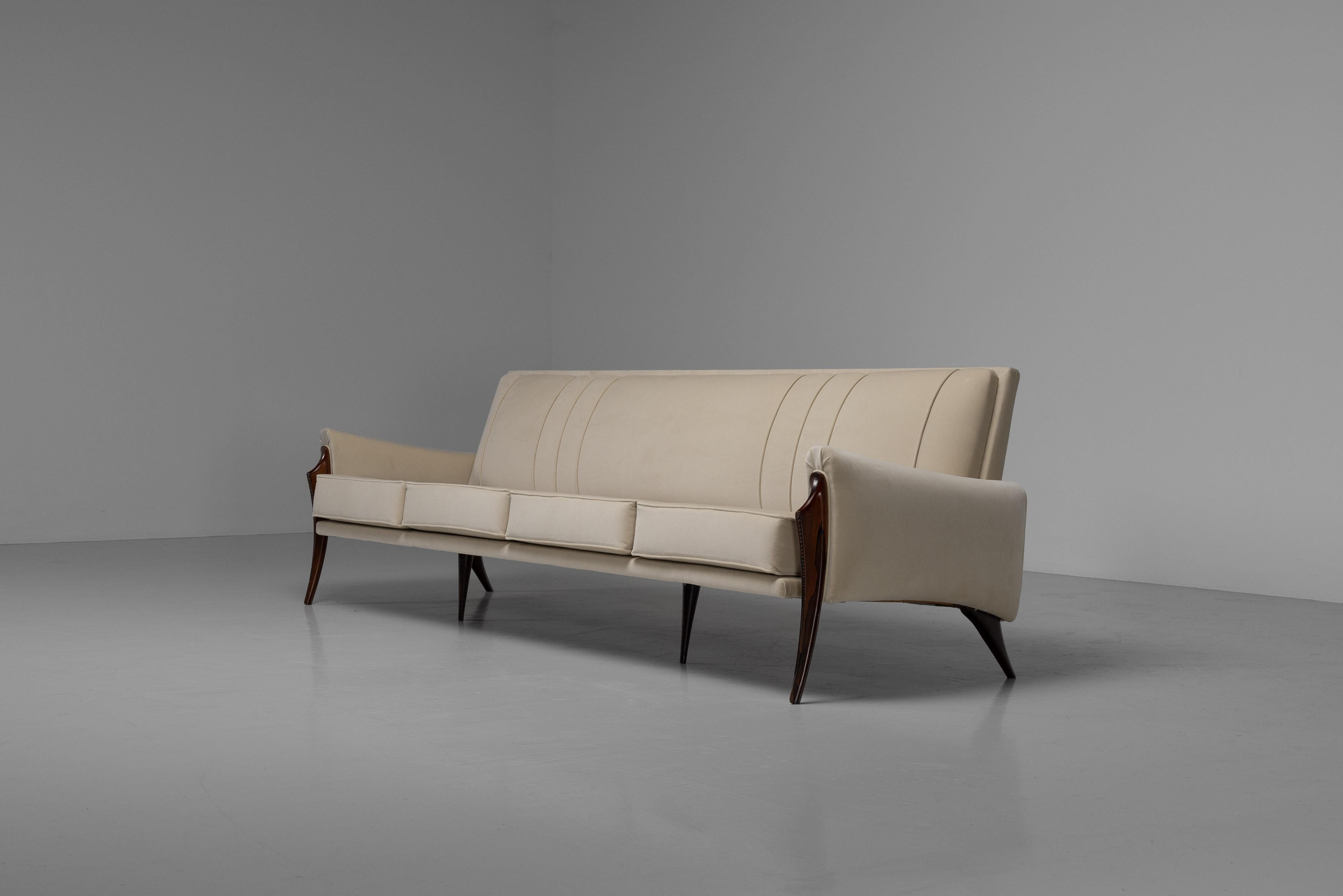 Mid-Century Modern Canapé de salon Liceu de Artes e Oficios Brésil 1955 en vente