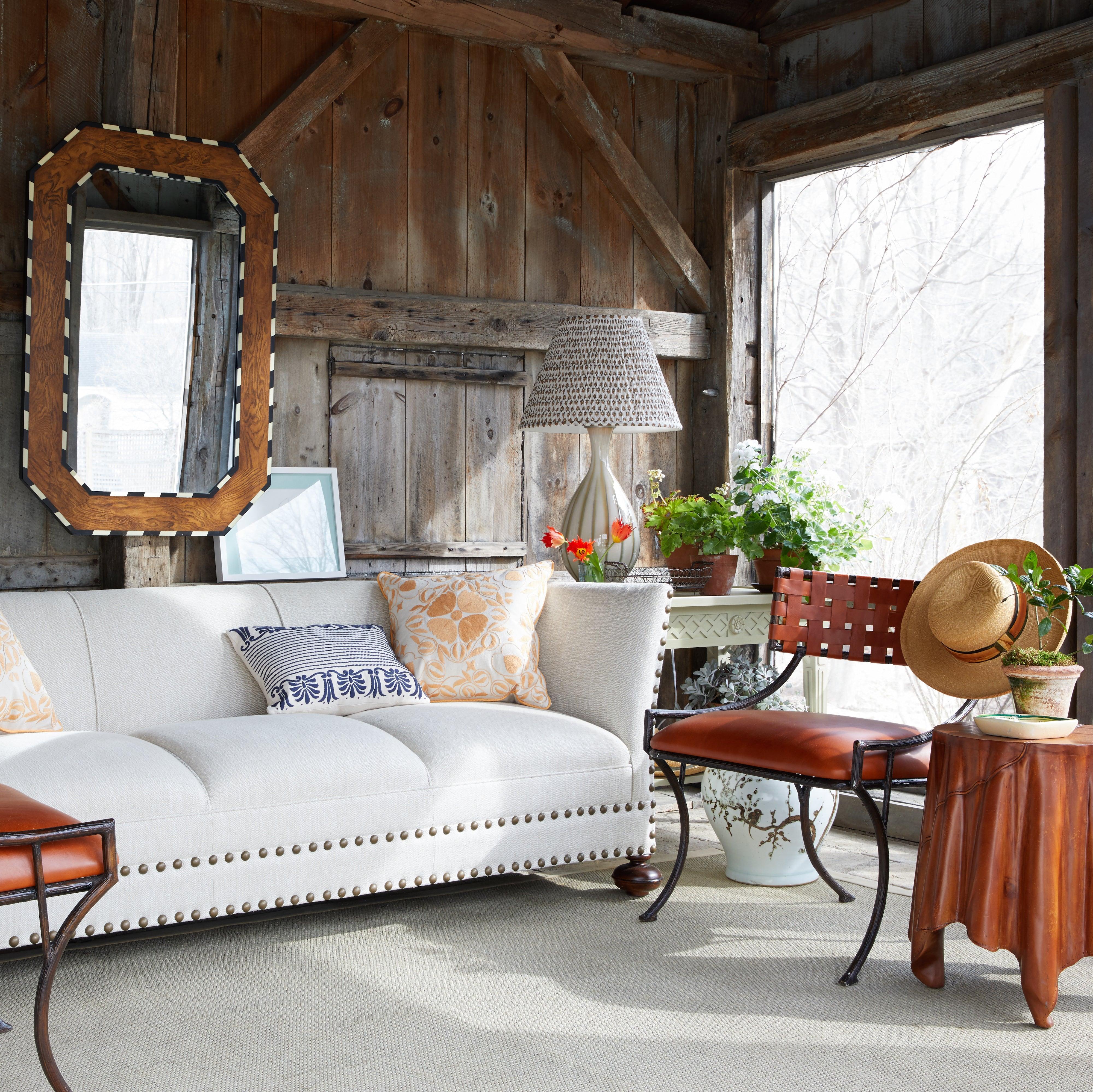 Lámpara de líquenes Bunny Williams Home Dorado en venta