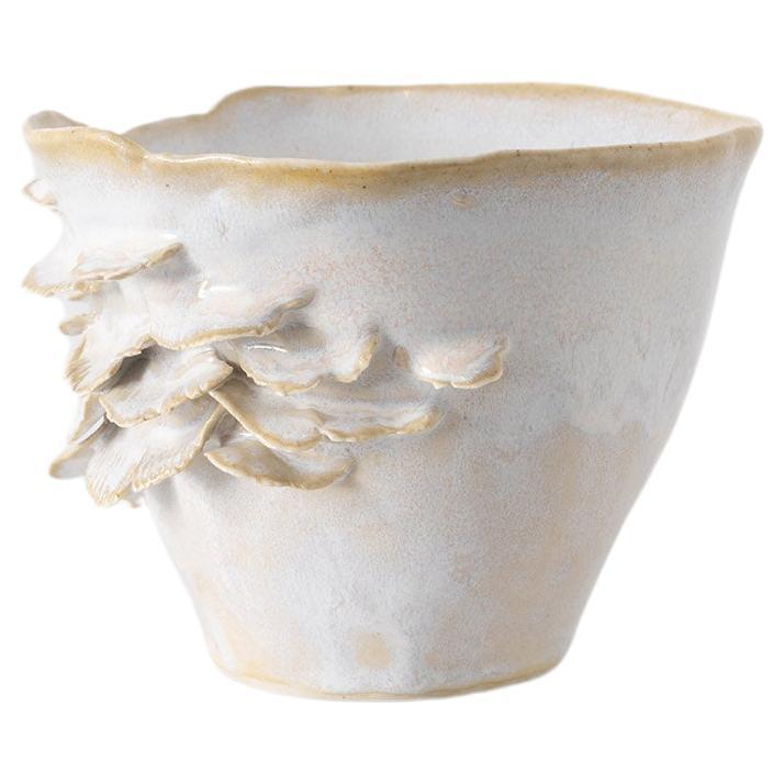 Lichene Vessel in Glazed Ceramic by Trish DeMasi For Sale