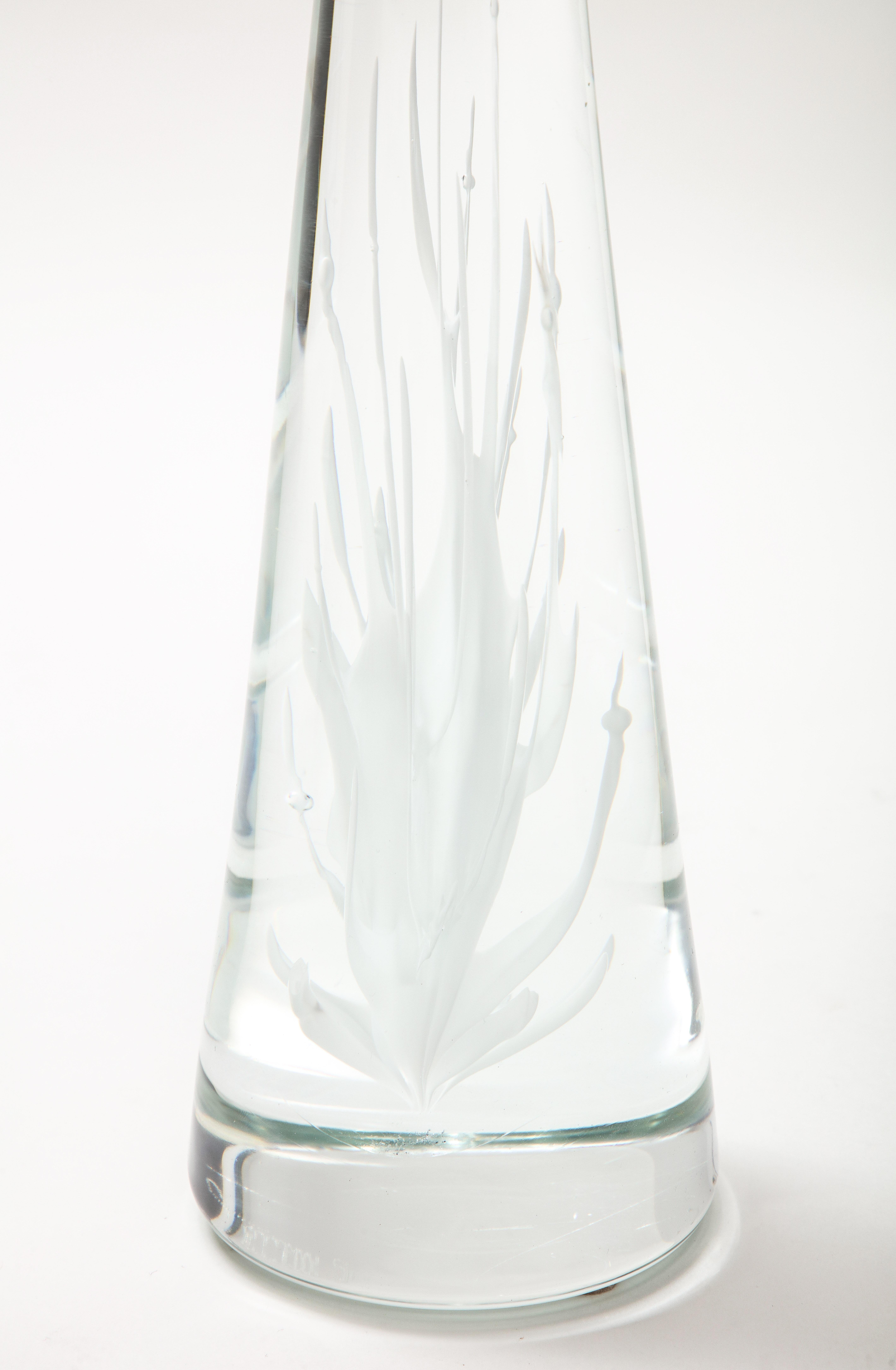 Italian Licio Zanetti Glass Murano Sculpture For Sale