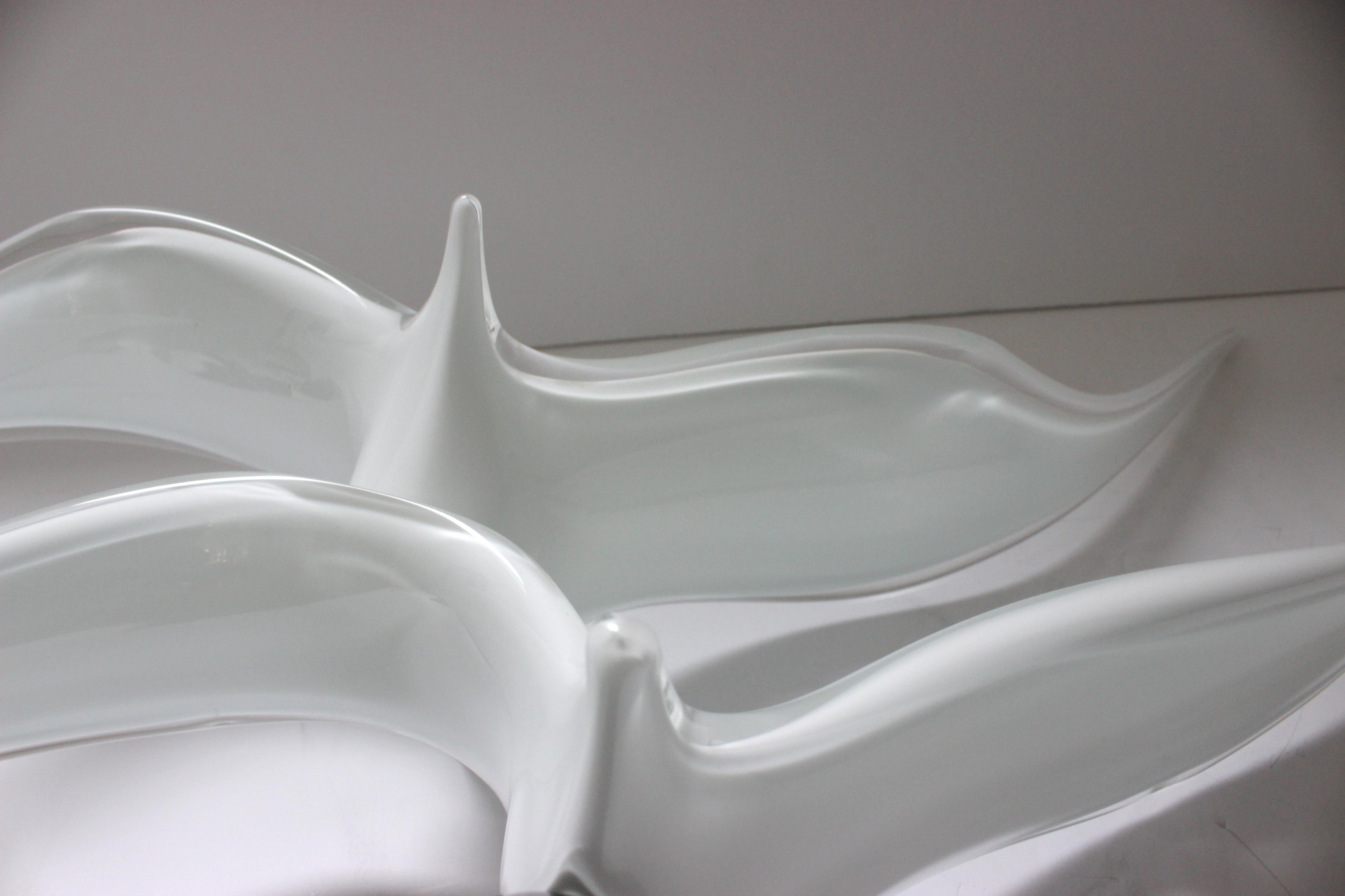 Licio Zanetti Murano Glass Seagulls Sculpture For Sale 1