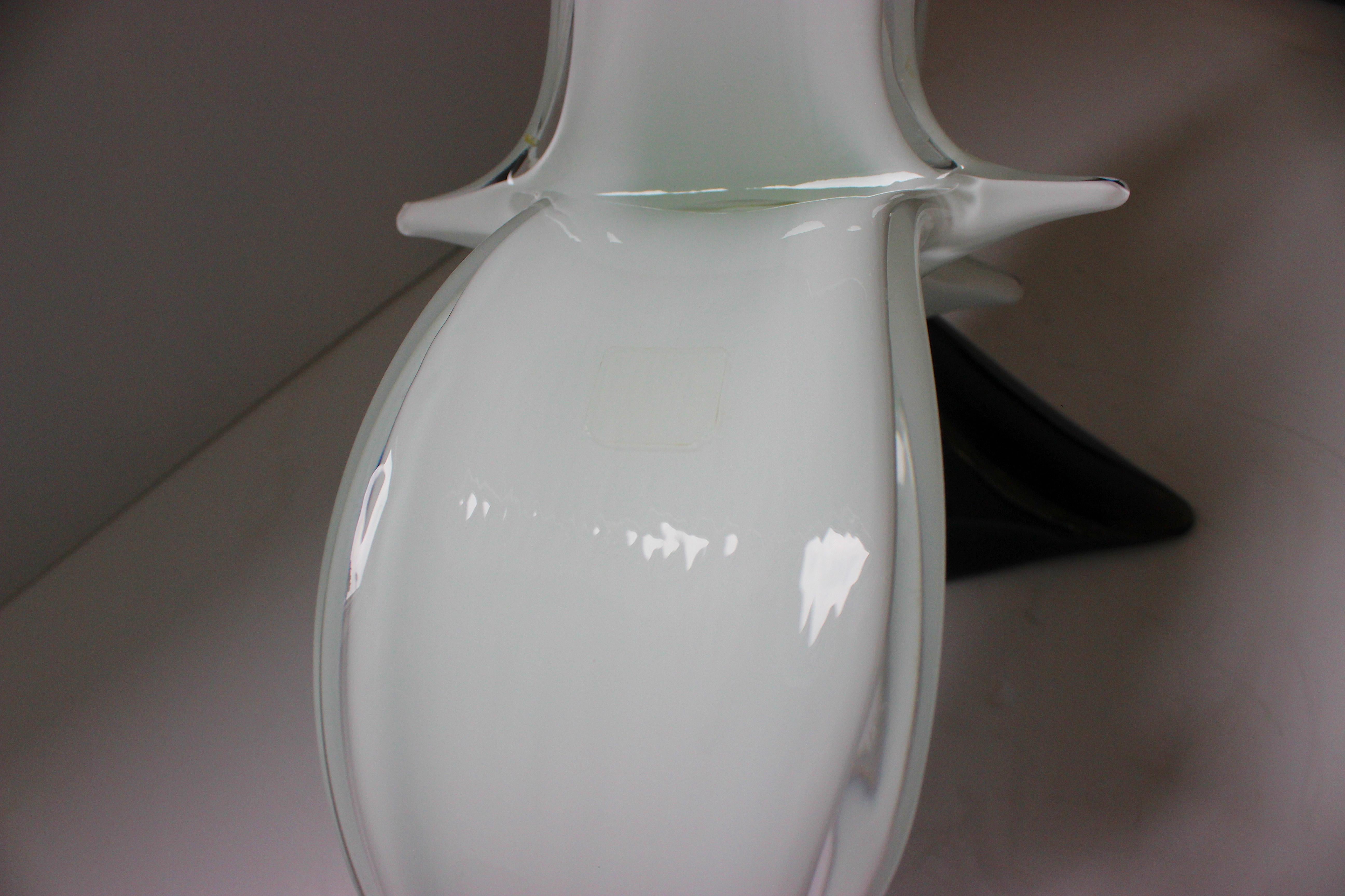 Licio Zanetti Murano Glass Seagulls Sculpture For Sale 4