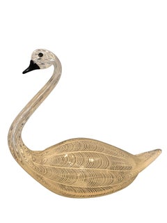 Large Murano Glass Swan 