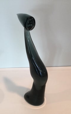 Licio Zanetti Signed Large Murano Glass Sculpture
