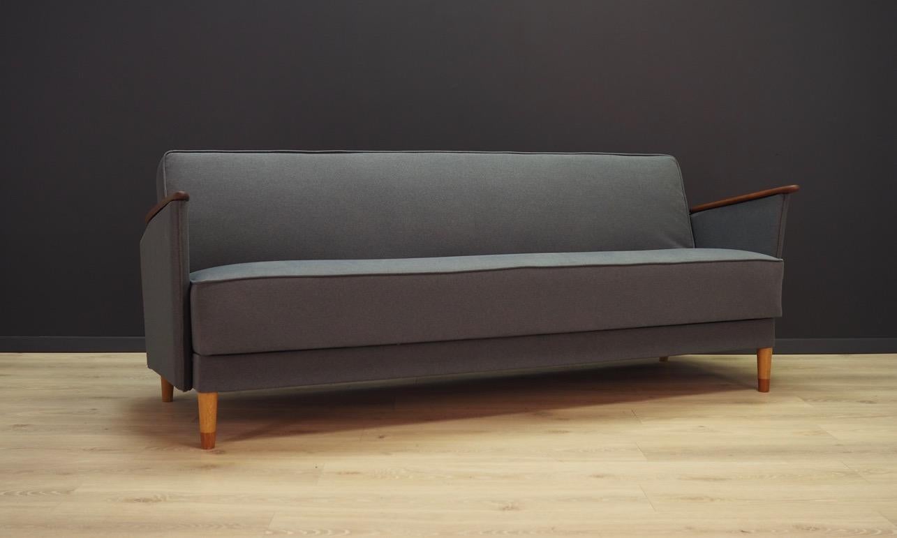 Other Lico System Gray Sofa 1970s Danish Design Vintage For Sale