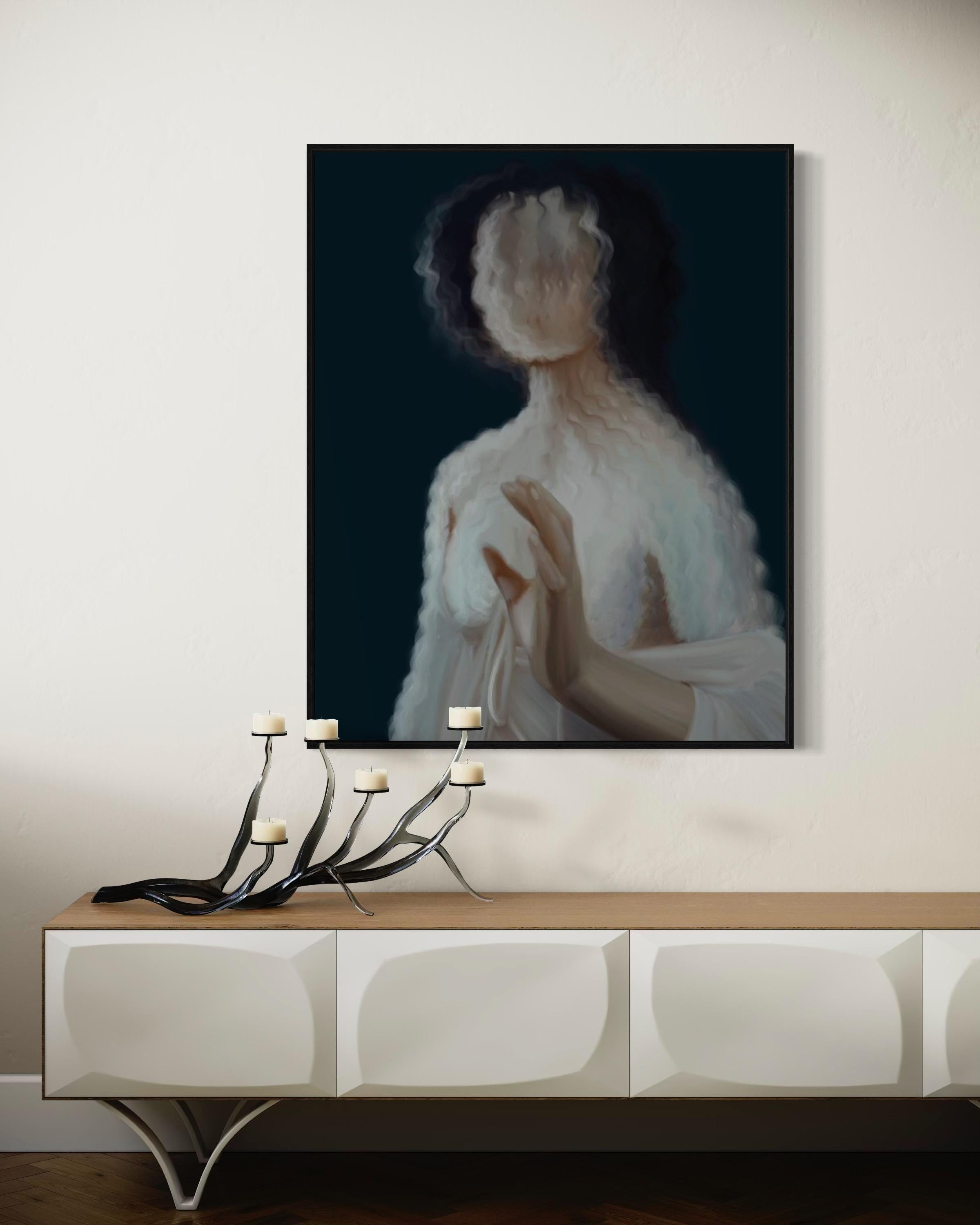 Madonna, 110x88cm, print on canvas For Sale 2