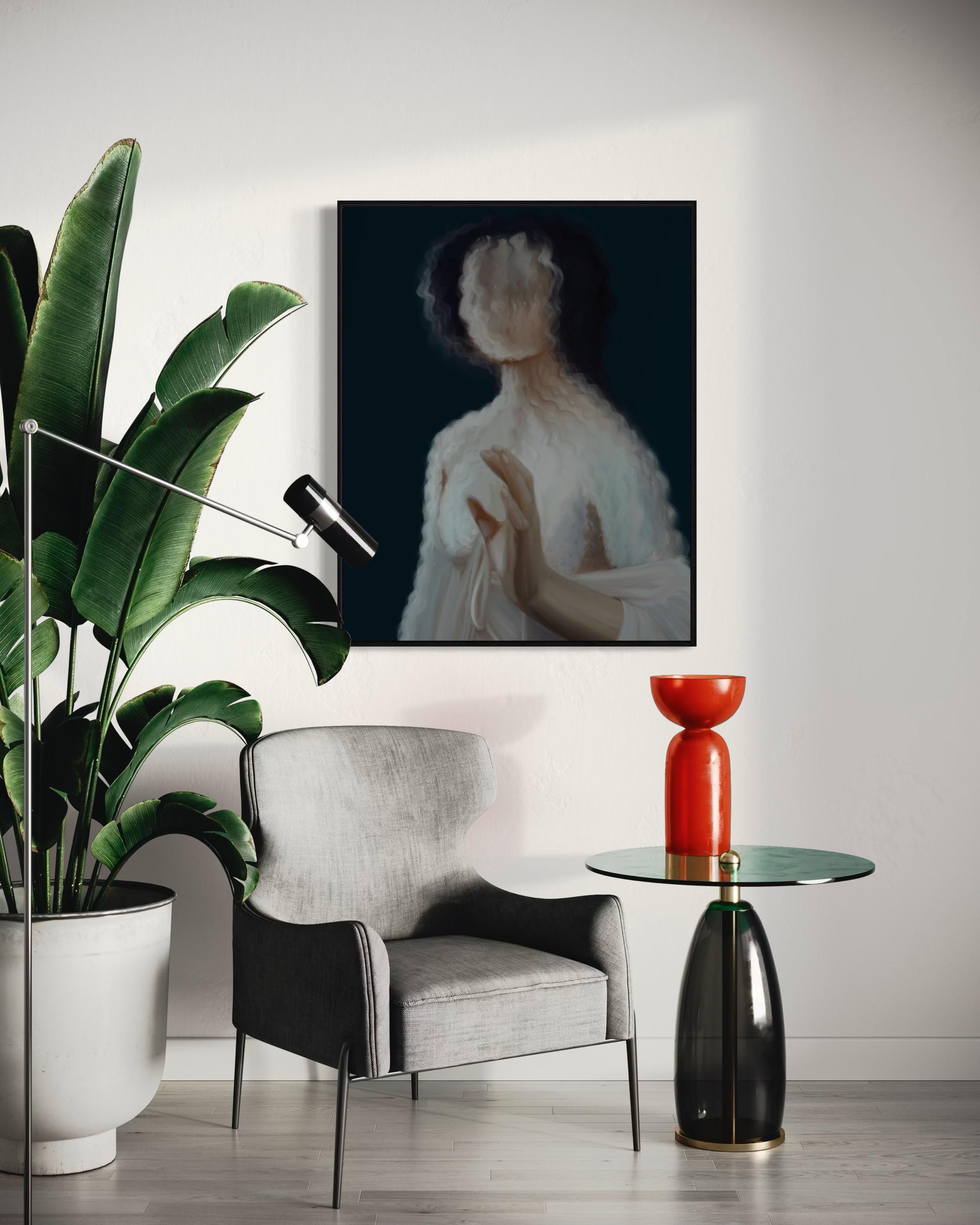 Madonna, 110x88cm, print on canvas For Sale 3