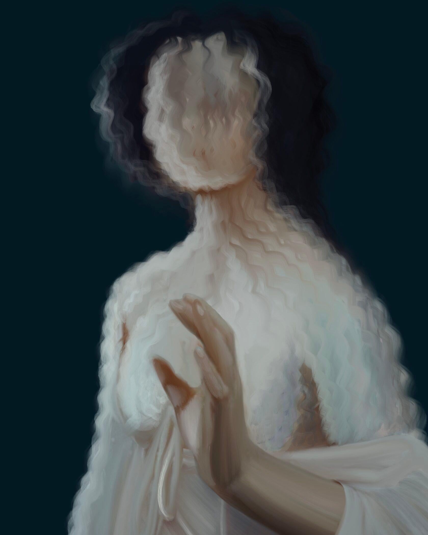 Madonna, 110x88cm, print on canvas