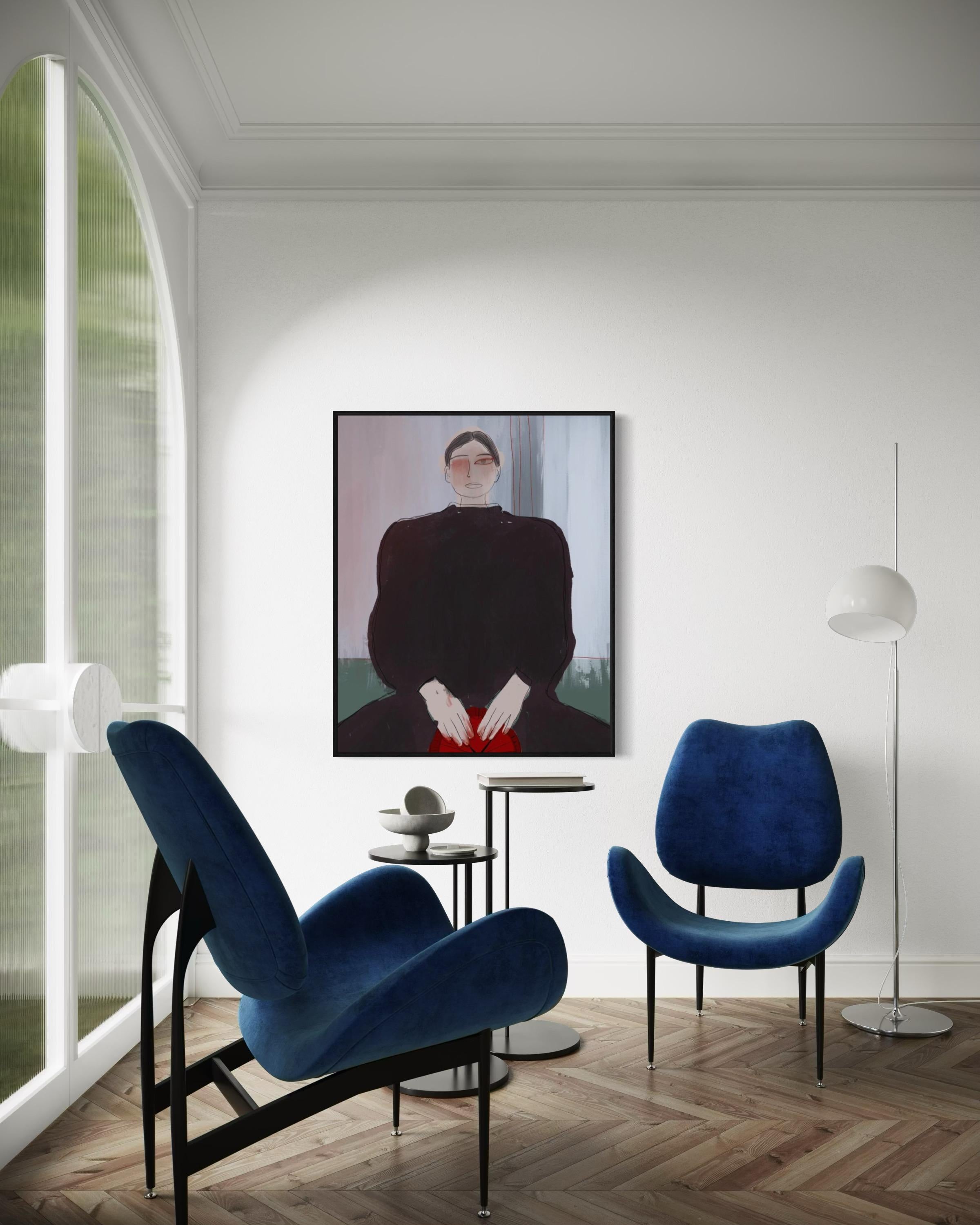 N115, 110x88 cm, impresión sobre lienzo - Art Feminista de Lida Pshenichka