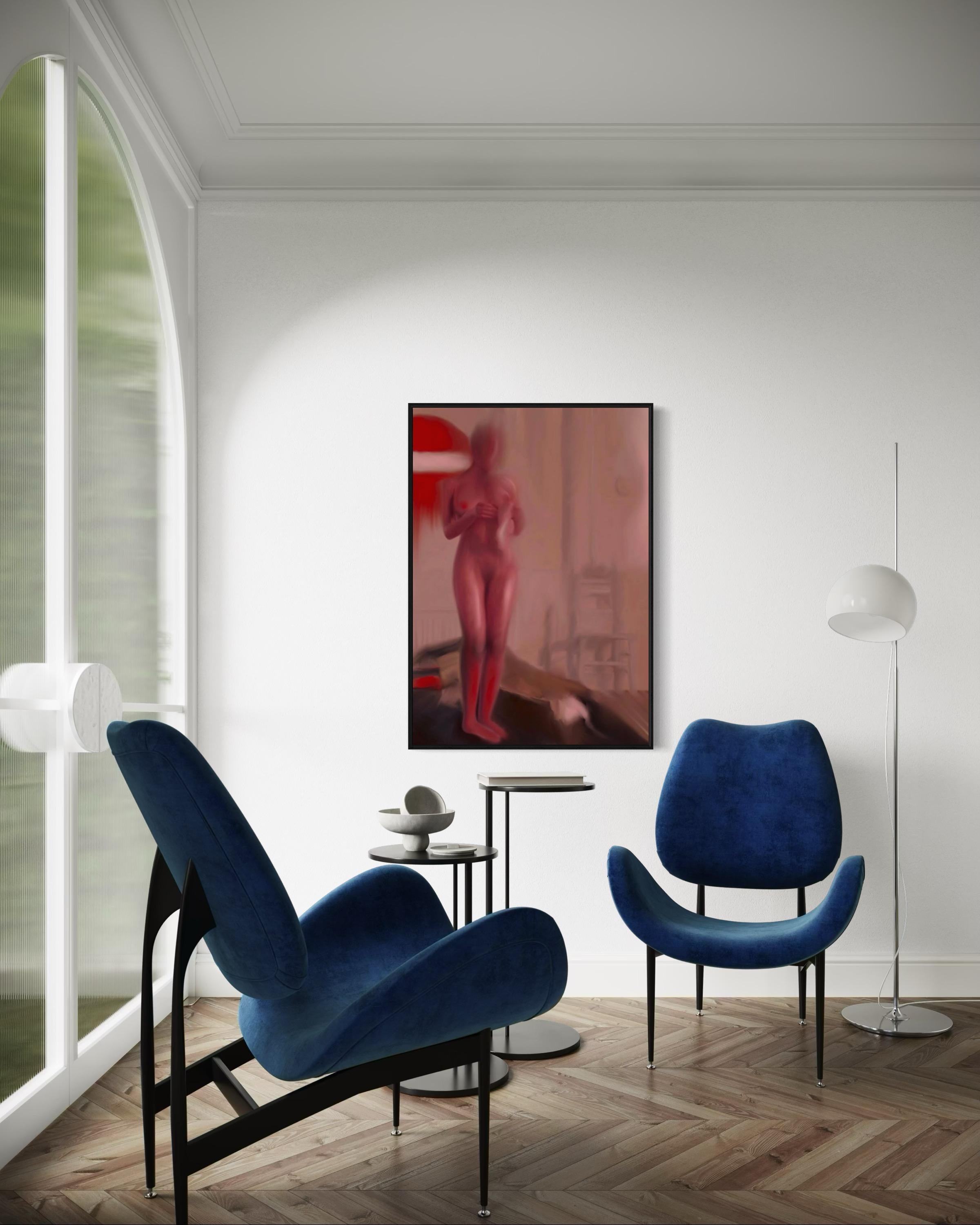 N116, 110x80, print on canvas - Feminist Art by Lida Pshenichka