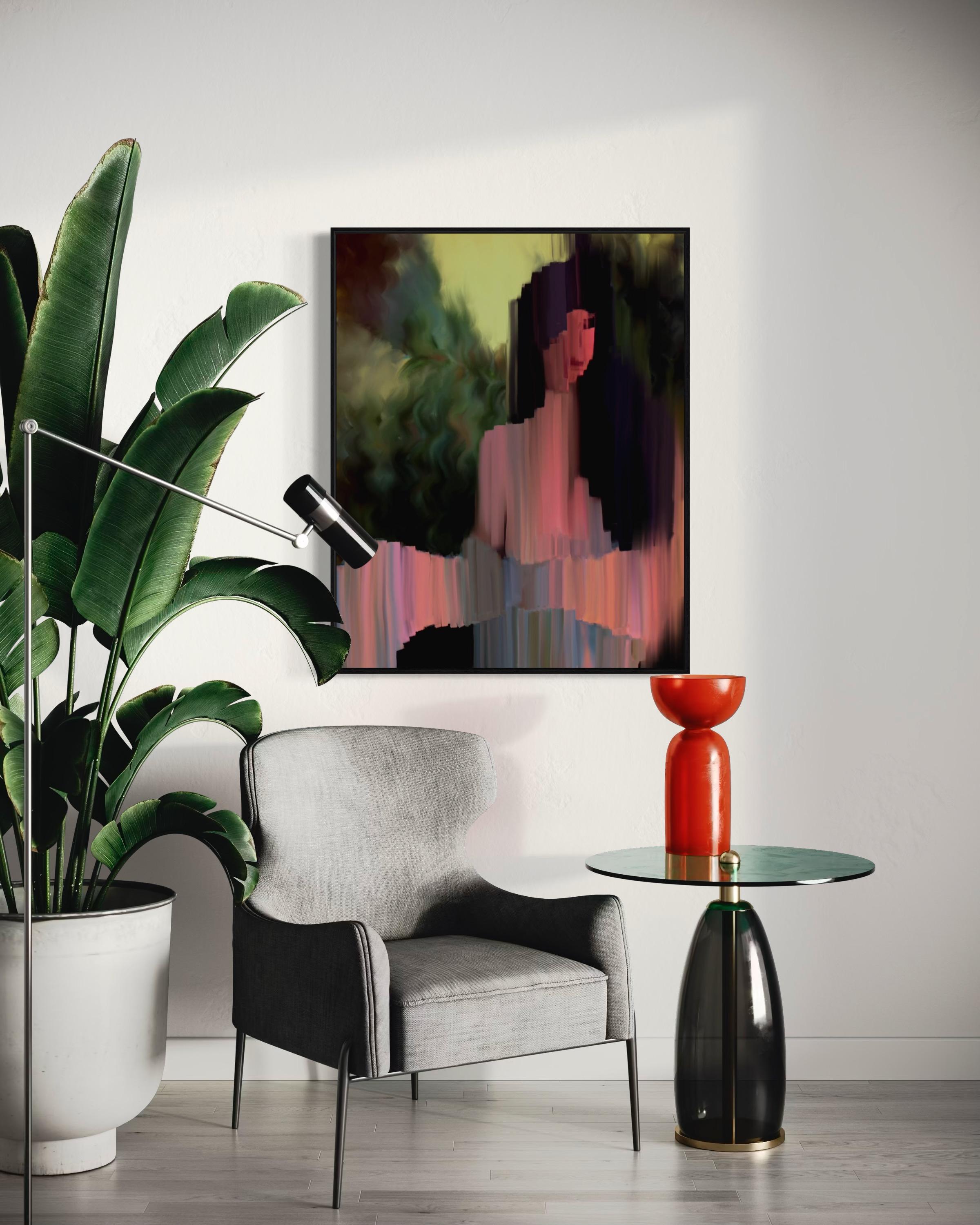 N117, 110x88cm, print on canvas - Print by Lida Pshenichka